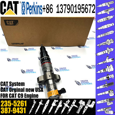 Diesel Fuel Injector 265-8106 2658106 266-4446 235-5261 for Caterpillar CAT C9