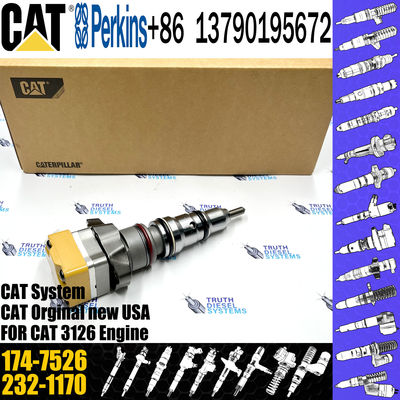 Diesel fuel injector 174-7527	232-1183 OR-9350	111-7916 198-4752 1OR-9239 174-7526 for C-A-T 3126  Diesel Engine
