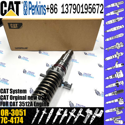 Diesel Fuel Injector 4P9075 4P-9075 OR3051 OR-3051 for 3508 3512 3516 Engines