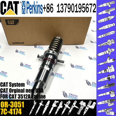 Diesel Fuel Injector 4P9075 4P-9075 OR3051 OR-3051 for 3508 3512 3516 Engines