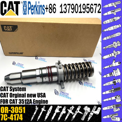 Diesel Fuel Injector 4P9075 4P-9075 OR3051 OR-3051 for 3508 3512 3516 Engines