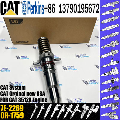 Common Rail Diesel 3512A Injector 61-4357 7E-2269 7C-9576 0R-1759 7E-9983 7E-3384 9Y-4544	7C-9577