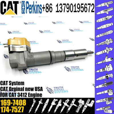 Diesel Common Rail Fuel Injector 174-7527 169-7408 173-9272 232-1173 10R-1265 173-9379 138-875 For Excavator Engine 3412