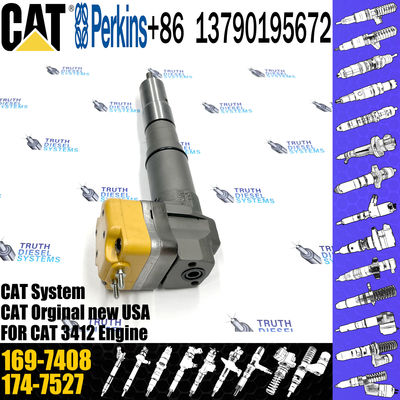 Diesel Common Rail Fuel Injector 174-7527 169-7408 173-9272 232-1173 10R-1265 173-9379 138-875 For Excavator Engine 3412