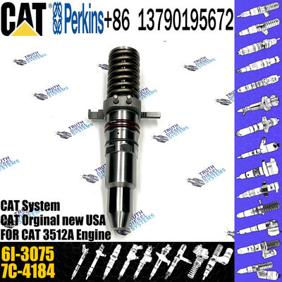 Injector Assembly 6I-3075 7C-9577 7E-8836 7E-3382 9Y-1785 For Caterpillar 3512A Engine Excavators