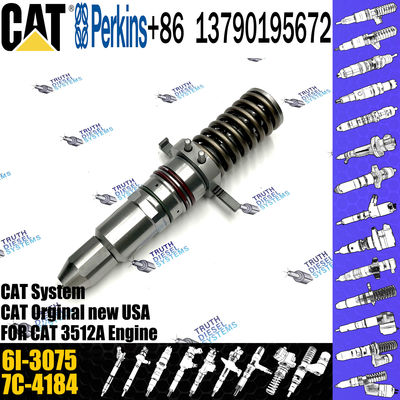 Injector Assembly 6I-3075 7C-9577 7E-8836 7E-3382 9Y-1785 For Caterpillar 3512A Engine Excavators