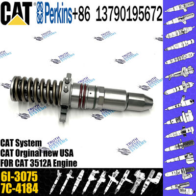 Injector Assembly 6I-3075 7C-9577 7E-8836 7E-3382 9Y-1785 For Caterpillar 3512A Engine Excavators