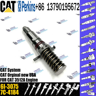 Injector Assembly 6I-3075 7C-9577 7E-8836 7E-3382 9Y-1785 For Caterpillar 3512A Engine Excavators