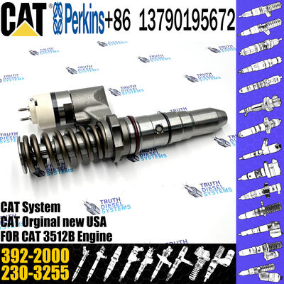 3512B Common Rail Injector 246-1854 392-2000 10R1278 386-1771 10R-2827 20R-3247 389-1969 386-1771 386-1754 For Excavator