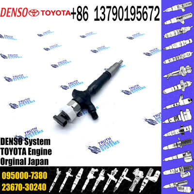 FUEL INJECTOR 095000-6190, 23670-30300 23670-30240,095000-7760, 095000-8740, 095000-7380 FOR TOYOTA 2KD-FTV ENGINE