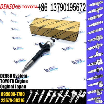 23670-30280 095000-7780 9709500-778 To Yota Hilux Prado 1KD-FTV Injector Diesel Fuel Injectors Den So Common Rail Injector