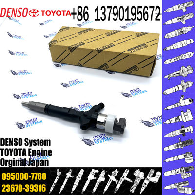 23670-30280 095000-7780 9709500-778 To Yota Hilux Prado 1KD-FTV Injector Diesel Fuel Injectors Den So Common Rail Injector