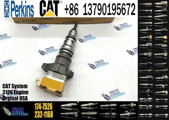 genuine diesel fuel common rail injector 174-7526 for hot sale