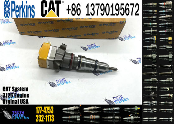 Original new Fuel Injector AssemblyCat engine parts 3126 cat injector 2321173 232-1173 for CAT 3408 3412 E Diesel Engine