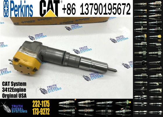 198-6877 204-2467 232-1170 232-1175 3412E Engine Diesel Fuel Injector 174-7526 174-7527