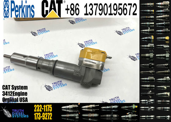 198-6877 204-2467 232-1170 232-1175 3412E Engine Diesel Fuel Injector 174-7526 174-7527