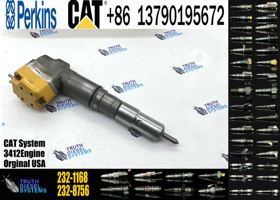 Cat 3412 engine 3412E injector 232-1168 10R1266 20R-0758 for caterpillar 3412 cat engine part