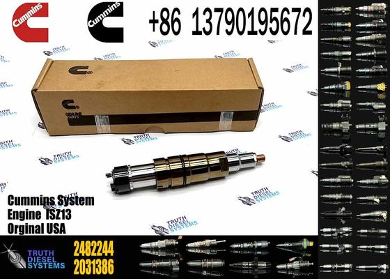 2031836 OEM New Diesel Fuel Injector for DC09 DC13 DC16 Engines 0574380 2482244 1948565 2029622 2057401 2086663 2031836