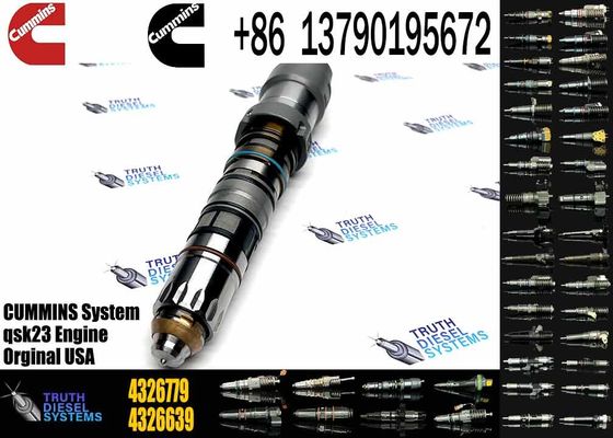 Original Genuine Engineering machinery dump truck Fuel Injector 4326639 4954801 4921360 4088430 for K78 QSK78 Engine