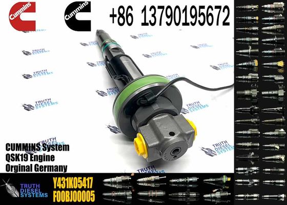 Y431K05417 QSK19 Diesel Engine Common Rail Fuel Injector Y431K05558 4964171