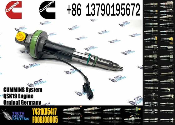 Y431K05417 QSK19 Diesel Engine Common Rail Fuel Injector Y431K05558 4964171
