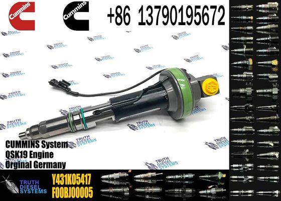 Y431K05417 QSK19 Diesel Engine Common Rail Fuel Injector Y431K05558 4964171