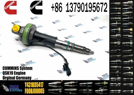 Y431K05417 QSK19 Diesel Engine Common Rail Fuel Injector Y431K05558 4964171