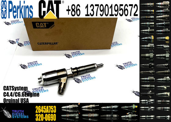 High quality diesel Fuel Injector 2645A753 2645A746 2645A749 2645A747 10R-7671 10R-7672  for CAT C4.4  C6.6 and  Engine