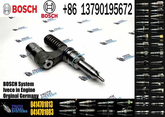 Common Rail Diesel Engine Fuel Injector 0414701013 0414701052 For Iveco