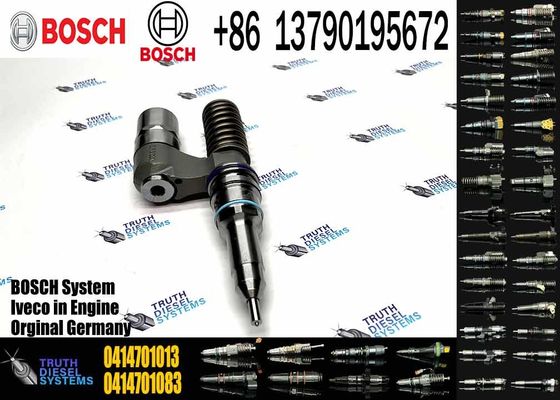 Common Rail Diesel Engine Fuel Injector 0414701013 0414701052 For Iveco