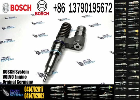 Genuine Diesel Common Rail Fuel Injector 0414702002, 3165869, 0414702017, 5236686, 5237146, 8113286, 3165874, 3964829
