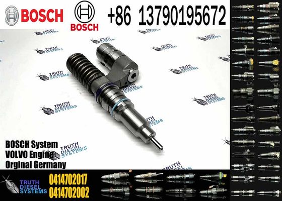 Genuine Diesel Common Rail Fuel Injector 0414702002, 3165869, 0414702017, 5236686, 5237146, 8113286, 3165874, 3964829