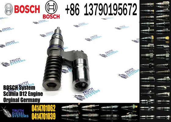 1766549 Unit Diesel Fuel Injector 0414701037 0414701062 2098522 For Scania Repair Kits F00041N044 With Nozzle DLLA145P22