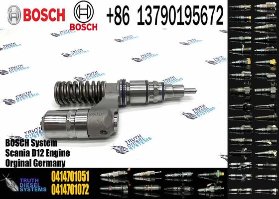 Original New Common Rail Fuel Injector 0414701072 0414701051 For Scania R440