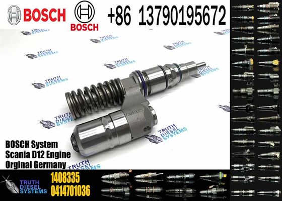 Electric Unit Diesel Fuel Injector EUI 0414701005 for DTC 5236543 SCANIA 1382121 1408335 1424462 1497364 1529749 1425077