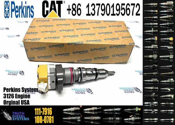 Excavator Spare Parts 4CR01974 111-7916 1117916 Fuel injector 116-3526 171-9710 for 3126 3126B 3126E engines 1163526 171