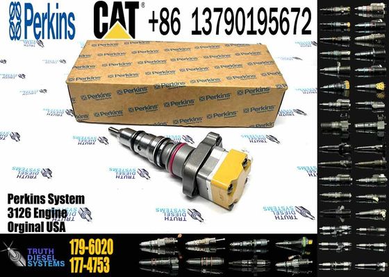 Excavator Engine parts Fule Injetor 179-6020 153-5938 20R-4148 20R-0758 232-1171 10R-1267 for 3412E 3408 Fuel Injector