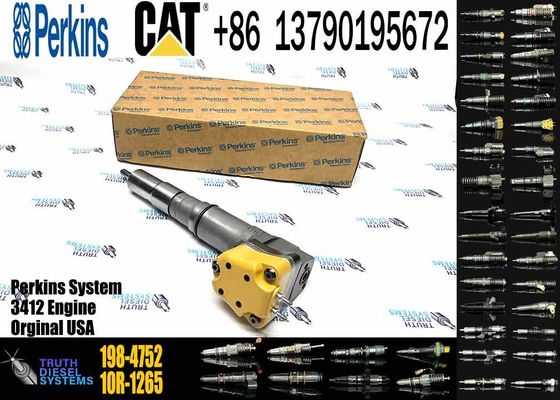 Excavator Engine parts Fule Injetor 204-2467 198-4752 232-1167 20R-5392 173-4059 198-6877 for 3412E 3408 Fuel Injector