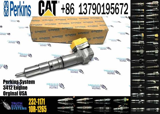 Excavator Engine parts Fule Injetor 232-1171 10R-1267 232-1183 10R-1266 4CR01974 for 3412E 3408 Fuel Injector