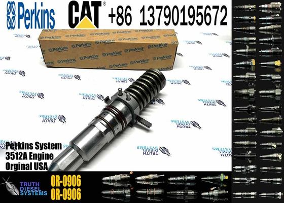 Excavator Parts 3512A Engine Injector 0R-0906 7E-3382 7C-4173 9Y-1785 6I-3075 7C-4184 fuel injector For Excavator