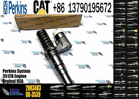 Excavator Parts 3512B Engine Injector 10R-2827 20R3483 20R-3247 389-1969 379-0509fuel injector For Excavator