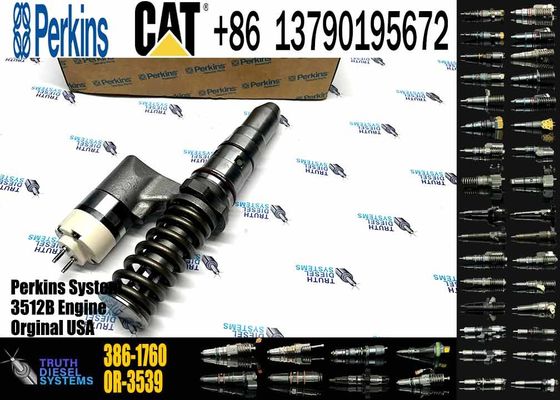 Fuel Injector 392-0208 386-1760 20R-1272 Fits For Caterpillar CAT Engine 3512B 3516B Remanufactured