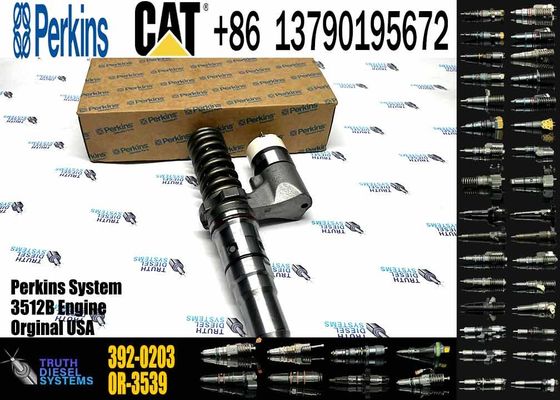 Excavator Parts 3512B Engine Injector 246-1854 392-0203 250-1311 392-0204 250-1302 392-0224fuel Injector For Excavator