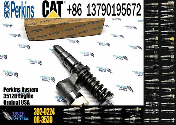 Excavator Parts 3512B Engine Injector250-1302 392-0224 250-1304 392-0225 250-1303 392-0226fuel injector For Excavator