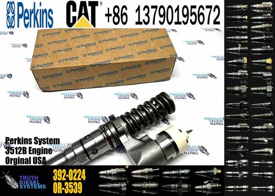 Excavator Parts 3512B Engine Injector250-1302 392-0224 250-1304 392-0225 250-1303 392-0226fuel injector For Excavator