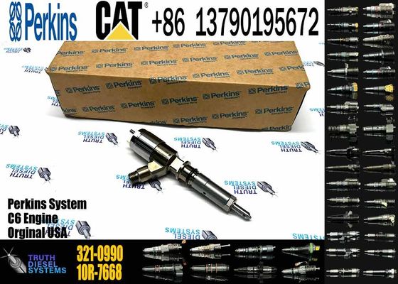 CAT 320D Series Diesel Fuel Injector 321-0990 2645A751 10R-7668 AAHCT03004 For CAT C6.6