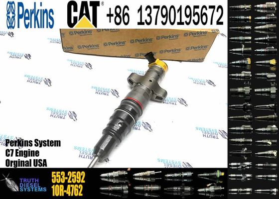 Excavator Injector 553 2592 5532592 553-2592 For C9 Engine Diesel Nozzle Assembly Auto Parts