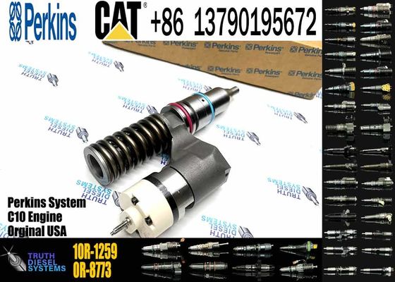 CATERPILLAR excavator part 10R-1259 212-3463 350-7555 3507555 fuel injector used for C12 C13 engine
