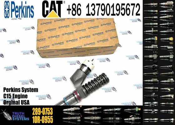 Diesel Engine Injector 289-0753 10R-0957 211-3024 10R-0958 359-7434 10R-0955 For Caterpillar C18 C15 Common Rail