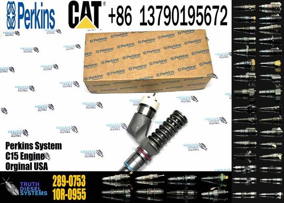 Diesel Engine Injector 289-0753 10R-0957 211-3024 10R-0958 359-7434 10R-0955 For Caterpillar C18 C15 Common Rail